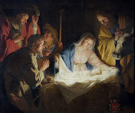  The Adoration of the Shepherds：一幅充滿溫馨與神祕的夜間場景