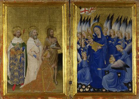  The Wilton Diptych：神秘的聖母和奇異的預兆